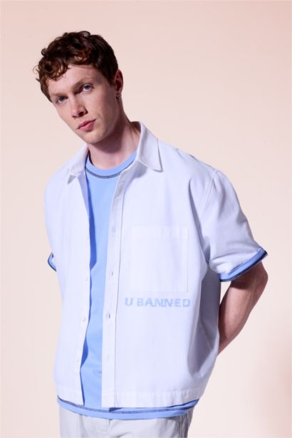 100% Cotton Boxy Fit Shirt