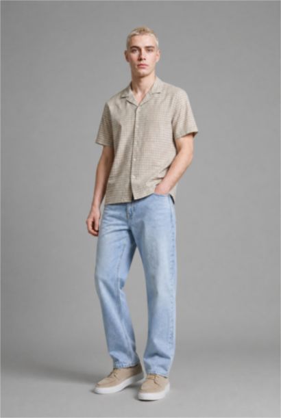 Boxy Fit Short Sleeve Shirt