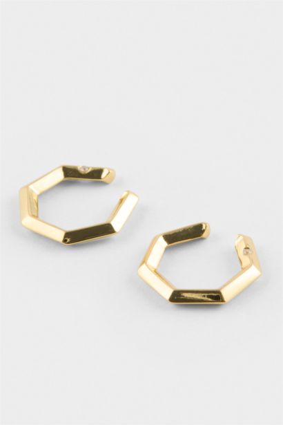 Reis X DeFacto 2'li Gold Küpe