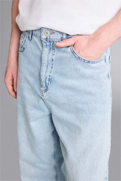 Yumuşak Dokulu Baggy Fit Pantolon