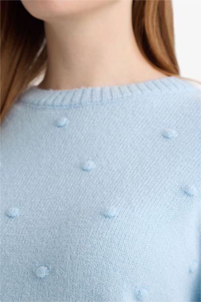 Relax Fit Crew Neck Knitwear Pullover