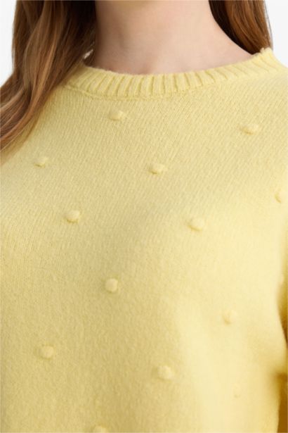 Relax Fit Crew Neck Knitwear Pullover