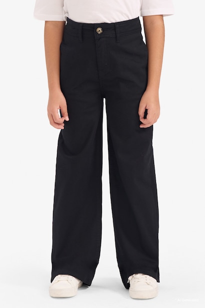 Girl Flare Gabardine Trousers