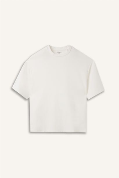 Boxy Fit Short Sleeve T-Shirt