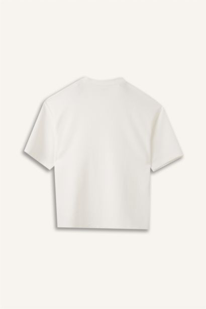 Boxy Fit Short Sleeve T-Shirt