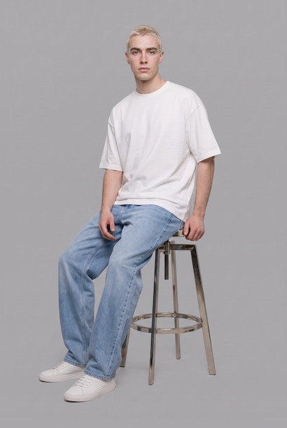 Boxy Fit Short Sleeve T-Shirt
