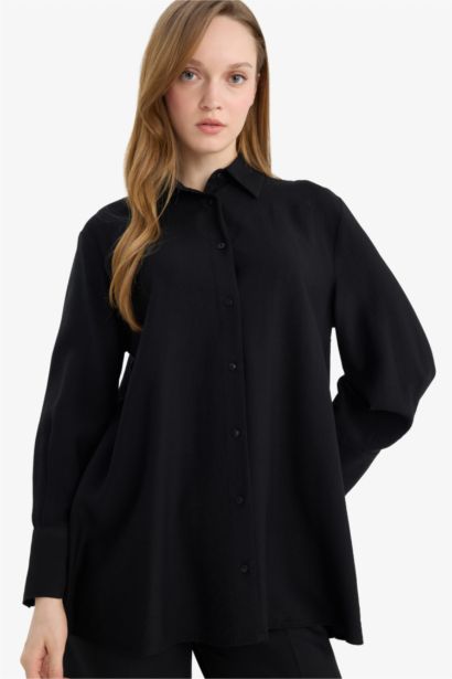 Tunique à manches longues Coupe régulière