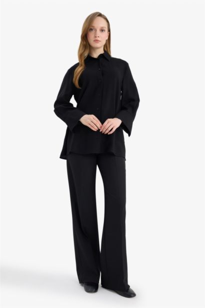 Tunique à manches longues Coupe régulière