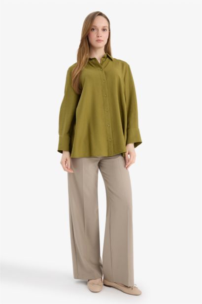 Regular Fit Long Sleeve Tunic