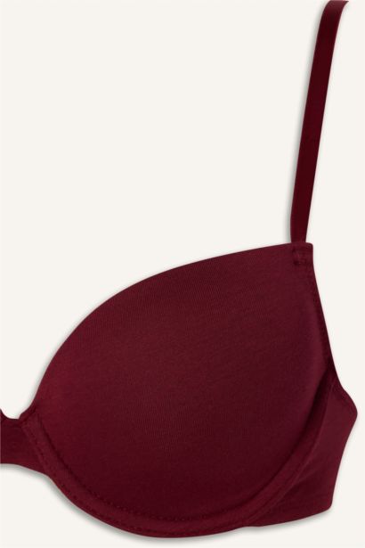 Cotton Padded Underwired 2 Piece T-Shirt Bra