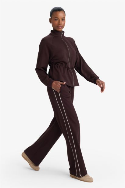 Wide Leg Long Leg Modal Trousers