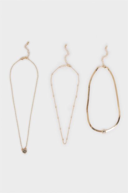 Lot de 3 colliers pour femme