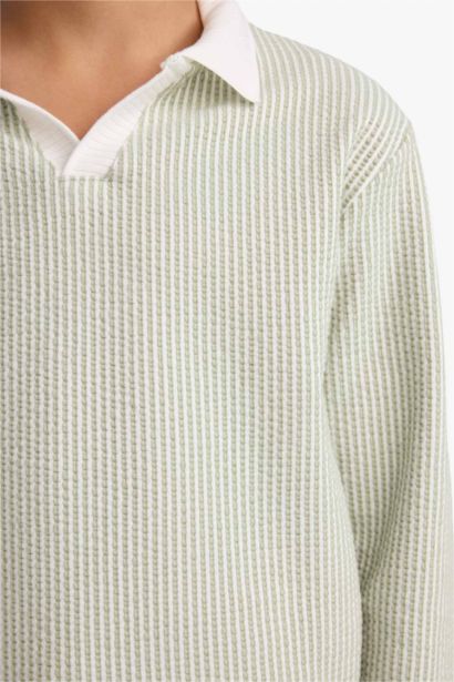 تيشيرت بولو اولادي كم طويل قصة عادية