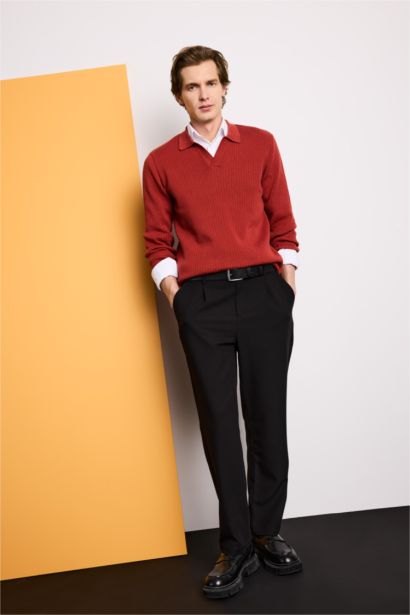 Standard Fit Cotton Pullover