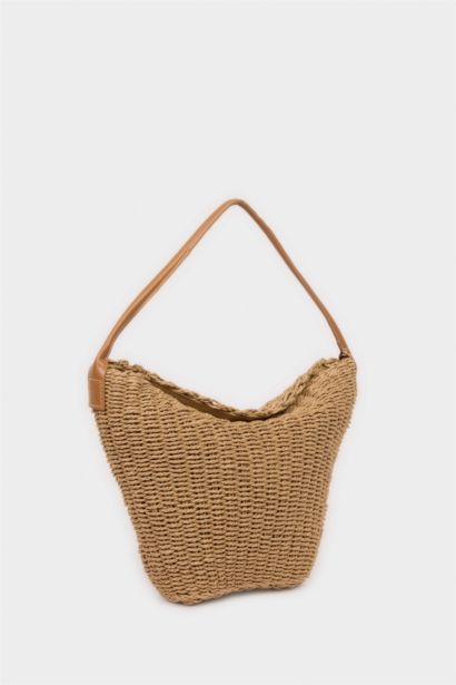 Kadın Hasır Omuz Çantası