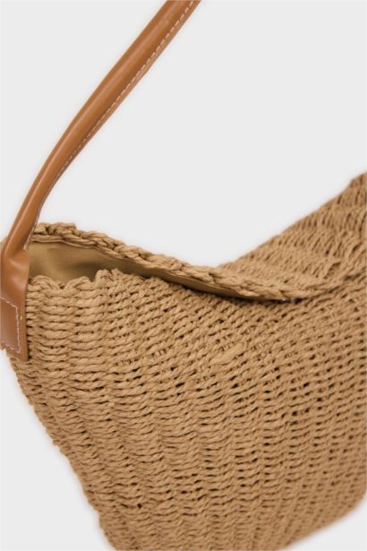 Kadın Hasır Omuz Çantası