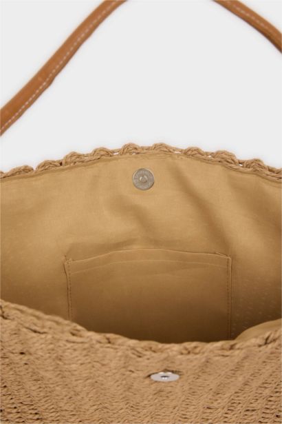 Kadın Hasır Omuz Çantası