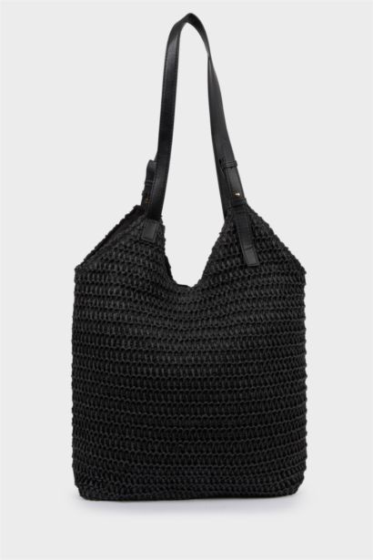 Kadın Hasır Omuz Çantası