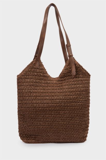 Kadın Hasır Omuz Çantası