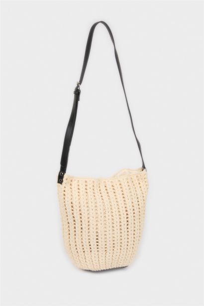 Kadın Hasır Çapraz Çanta