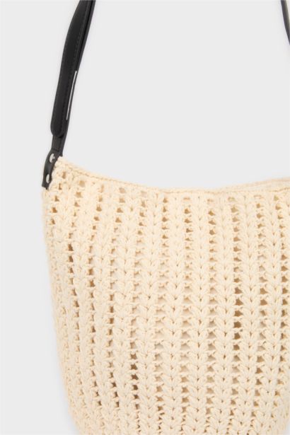 Kadın Hasır Çapraz Çanta