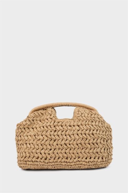 Kadın Hasır Omuz Çantası