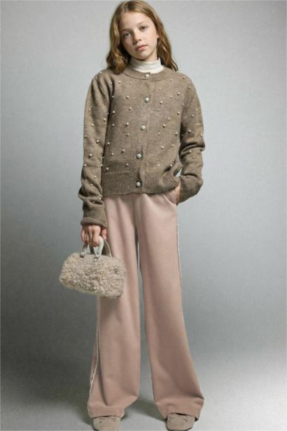 Girl Baggy Fit Oxford Trousers