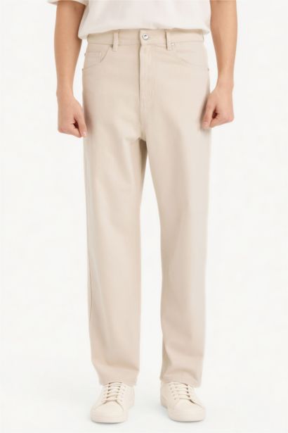 Jean baggy à jambes droites