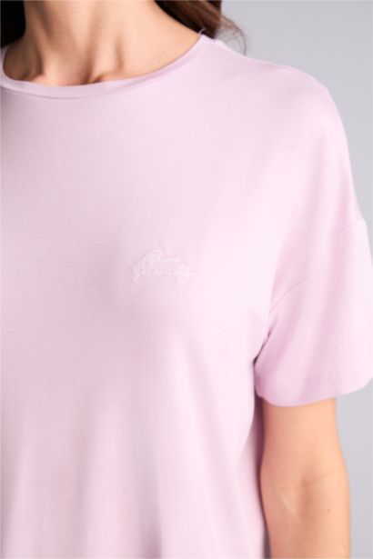 Pijama Takımı Üst Desenli Alt