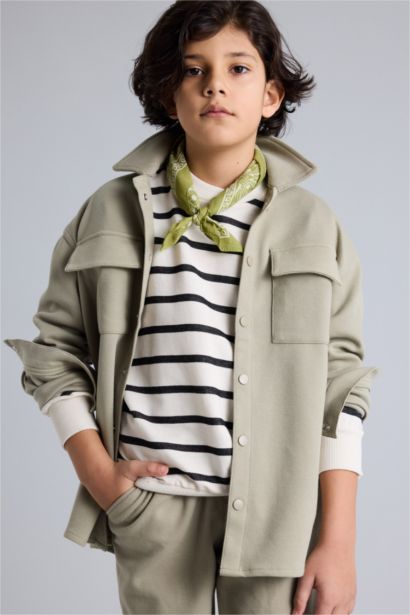 Oversıze Gömlek Erkek Çocuk