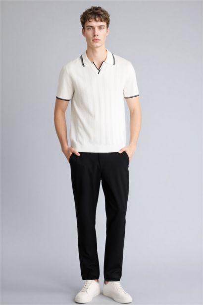 Man Short Sleeve Polo T-Shirt