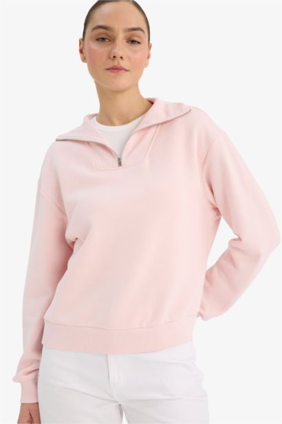 Regular Fit Basic Sweatshirt