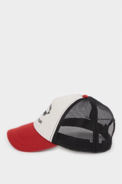 شفقة كاب منسوج رجالي مطرز