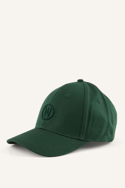 Erkek Nakışlı Gabardin Cap Şapka