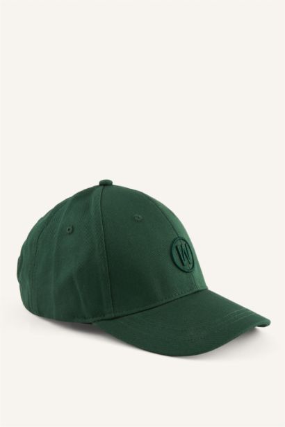 Erkek Nakışlı Gabardin Cap Şapka