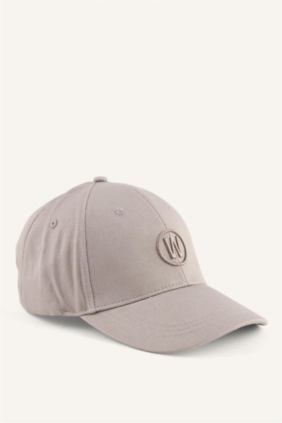 Erkek Nakışlı Gabardin Cap Şapka