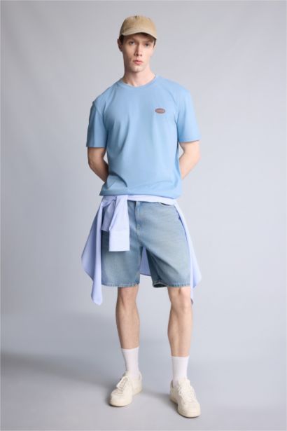 100% мақта баспалы футболка