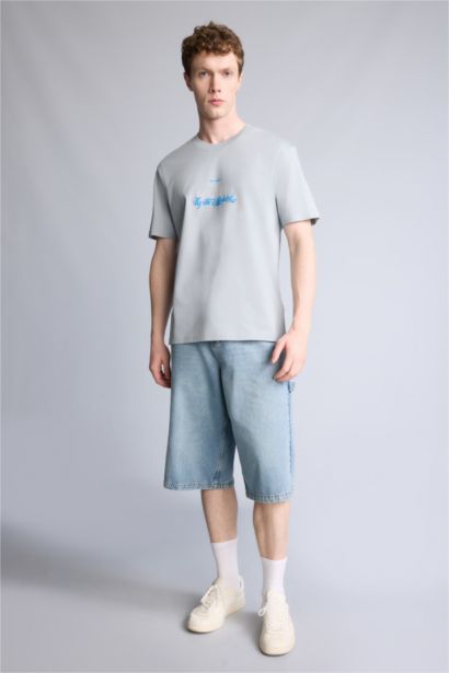 100% мақта баспалы футболка