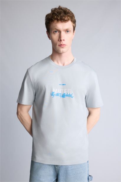 100% мақта баспалы футболка