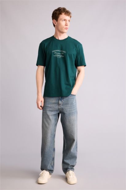 100% мақта баспалы футболка