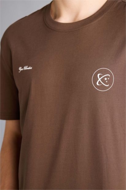 100% мақта баспалы футболка