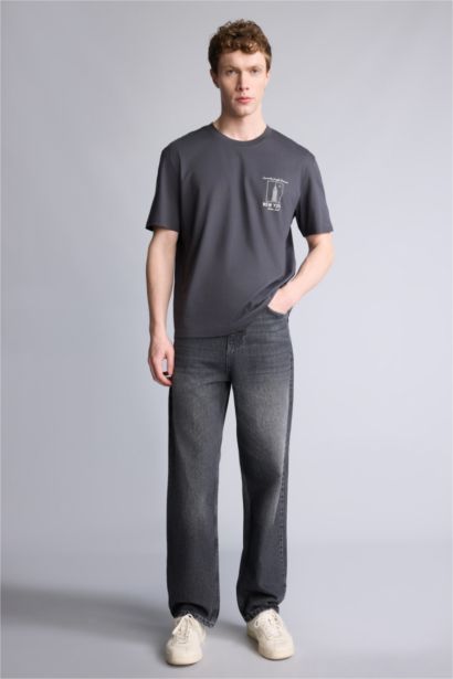 100% мақта баспалы футболка