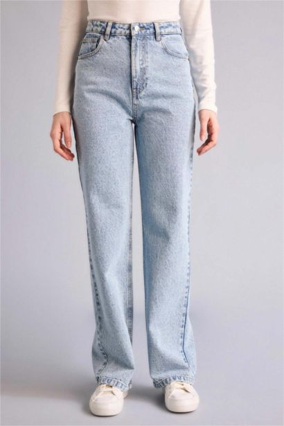 Брюки 90'S Wide Leg c высокой талией для женщин