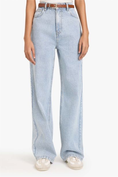 Брюки 90'S Wide Leg c высокой талией для женщин