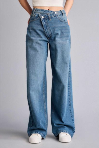 Брюки Wide Leg c высокой талией для женщин