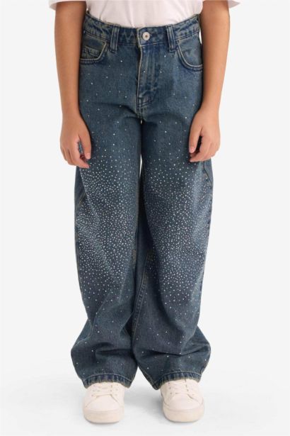 Baggy Fit Denim Trousers