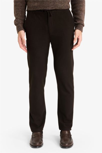 Regular Fit Cepli Düz Paça Pantolon