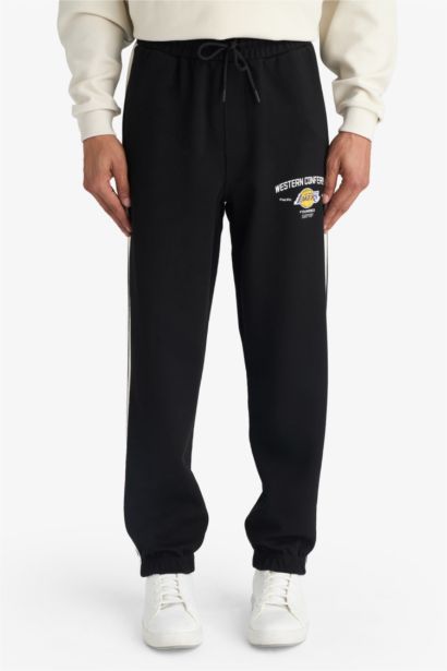 NBA Los Angeles Lakers Standart Fit Jakarlı Jogger
