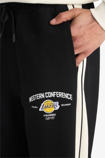 NBA Los Angeles Lakers Standart Fit Jakarlı Jogger