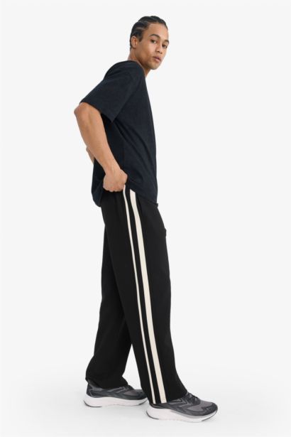 Relax Fıt Jakarlı Jogger